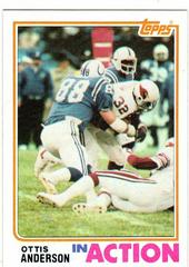 Ottis Anderson Football Cards 1982 Topps Prices
