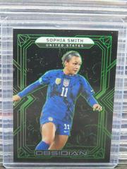 Sophia Smith [Green] #181 Soccer Cards 2022 Panini Obsidian Prices
