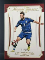 Gonzalo Higuain Soccer Cards 2018 Panini National Treasures Prices