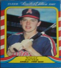 Wally Joyner Baseball Cards 1987 Fleer Limited Edition Prices