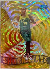 Jewell Loyd [Fractal] #20 Basketball Cards 2022 Panini Revolution WNBA Shock Wave Prices