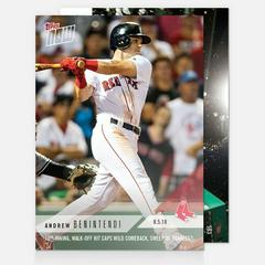 Andrew Benintendi #563 Baseball Cards 2018 Topps Now Prices