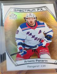 Artemi Panarin [Gold] Hockey Cards 2021 SP Authentic Spectrum FX Prices