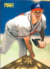 1996 Donruss Leaf Steel Stats MLB Card 53/77 Greg Maddux