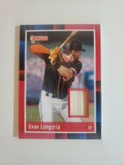 Evan Longoria [Red] Baseball Cards 2022 Panini Donruss Retro 1988 Materials Prices