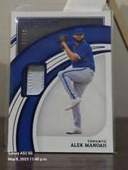 Alek Manoah [Blue] #88 Baseball Cards 2022 Panini Immaculate Prices