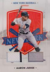 Aaron Judge [Dual Swatch Blue] Baseball Cards 2021 Panini Chronicles America's Pastime Prices