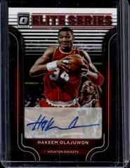 Hakeem Olajuwon #ESS-HKO Basketball Cards 2022 Panini Donruss Optic The Elite Series Signatures Prices