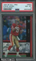 Steve Young #PB32 Football Cards 1994 SP All Pro Holoviews Prices