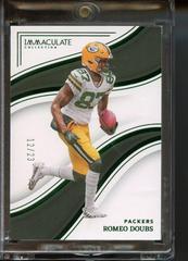 Romeo Doubs [Emerald] #12 Football Cards 2023 Panini Immaculate Prices