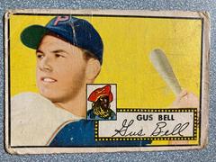 Gus Bell [Gray Back] Baseball Cards 1952 Topps Prices