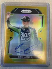 Erik Jones [Gold Signature] #12 Racing Cards 2022 Panini Prizm Nascar Prices