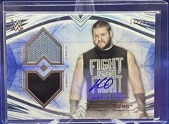 Kevin Owens [Blue] Wrestling Cards 2020 Topps WWE Undisputed Dual Relic Autographs Prices