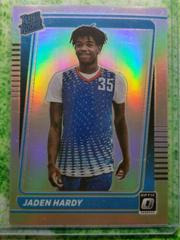 Jaden Hardy [Holo] Basketball Cards 2022 Panini Chronicles Draft Picks Donruss Optic Rated Rookie Prices