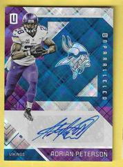 Adrian Peterson [Autograph Blue] #124 Football Cards 2016 Panini Unparalleled Prices