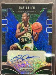 Ray Allen [Blue Shimmer] Basketball Cards 2019 Panini Prizm Signatures Prices