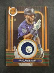 Julio Rodriguez [Orange] #6 Baseball Cards 2024 Topps Tribute Prices
