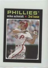 Mike Schmidt #TM-29 Baseball Cards 2013 Topps Update 1971 Minis Prices