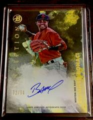 Brainer Bonaci [Gold] #PA-BB Baseball Cards 2021 Bowman Inception Autographs Prices
