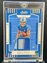 Sam LaPorta [Gold] #ARM-12 Football Cards 2023 Panini Absolute Rookie Materials Prices