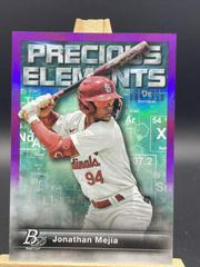 Jonathan Mejia [Purple] #PE-10 Baseball Cards 2023 Bowman Platinum Precious Elements Prices