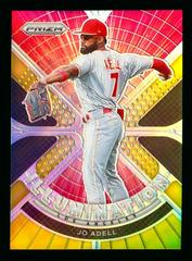 Jo Adell [Gold Prizm] #IL-1 Baseball Cards 2021 Panini Prizm Illumination Prices