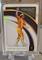 Macho Man' Randy Savage [Gold] Wrestling Cards 2022 Panini Immaculate WWE Prices