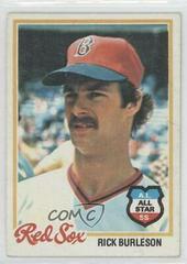 Rick Burleson #245 Baseball Cards 1978 Topps Prices