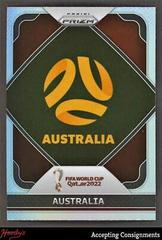 Australia [Silver] Soccer Cards 2022 Panini Prizm World Cup Team Badges Prices