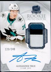 Alexander True [Autograph Patch] Hockey Cards 2020 Upper Deck The Cup Prices