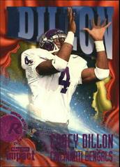 Corey Dillon [Rave] #218 Football Cards 1997 Skybox Impact Prices