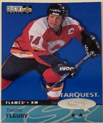 Theoren Fleury #SQ64 Hockey Cards 1997 Collector's Choice Starquest Prices