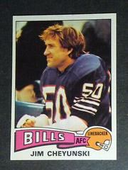 Jim Cheyunski #414 Football Cards 1975 Topps Prices
