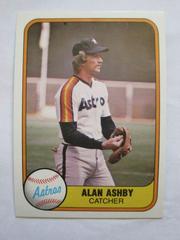 Alan Ashby #64 Baseball Cards 1981 Fleer Prices