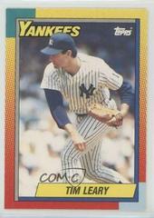 Tim Leary #58T Baseball Cards 1990 Topps Traded Prices
