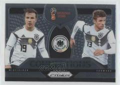 Mario Gotze, Thomas Muller #C-8 Soccer Cards 2018 Panini Prizm World Cup Connections Prices