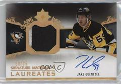 Jake Guentzel #SML-JG Hockey Cards 2021 Ultimate Collection Signature Material Laureates Prices