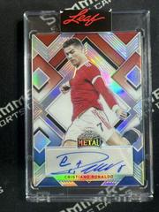 Cristiano Ronaldo [Prismatic Red White Blue] #BA-CR1 Soccer Cards 2022 Leaf Metal Autographs Prices
