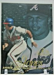 Andruw Jones [Row 2] #1 Baseball Cards 1997 Flair Showcase Prices
