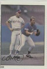 Buddy Bell [George Brett] #239 Baseball Cards 1982 Fleer Stamps Prices