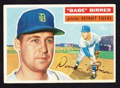 Babe Birrer [Gray Back] #84 Baseball Cards 1956 Topps Prices