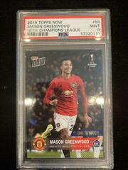 Mason Greenwood Soccer Cards 2019 Topps Now UEFA Champions League Prices
