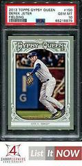 Derek Jeter [Fielding] #150 Baseball Cards 2013 Topps Gypsy Queen Prices