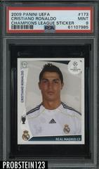 Cristiano Ronaldo #173 Soccer Cards 2009 Panini UEFA Champions League Sticker Prices