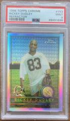 Rickey Dudley [Refractor] #153 Football Cards 1996 Topps Chrome Prices