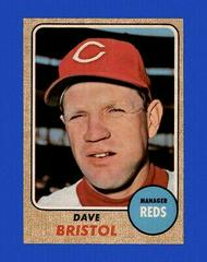 Dave Bristol #148 Baseball Cards 1968 O Pee Chee Prices