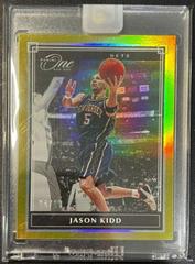 Jason Kidd [Gold] #178 Basketball Cards 2019 Panini One and One Prices