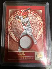 Mike Trout [Gold] #AN-MT Baseball Cards 2022 Panini Diamond Kings Art Nouveau Prices