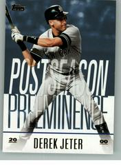Derek Jeter Baseball Cards 2018 Topps Update Postseason Preeminence Prices