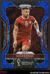 Dusan Tadic [Choice Blue] Soccer Cards 2022 Panini Prizm World Cup Prices